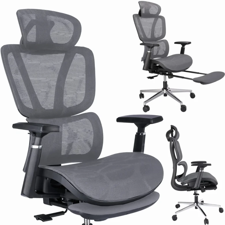 fotel-obrotowy-ergonomiczny-neova-z-podnozkiem-szary-marka-jumi-przod-bok.webp