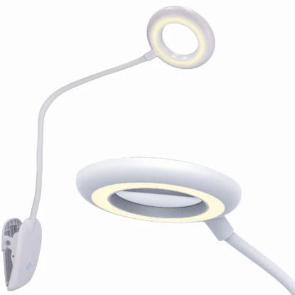 Lampka biurkowa LED z klipsem