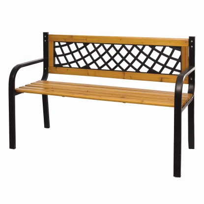 Ławka ogrodowa - drewniana parkowa