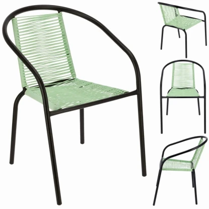 Fotel ogrodowy Bistro - sznurkowy