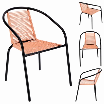 Fotel ogrodowy Bistro - sznurkowy