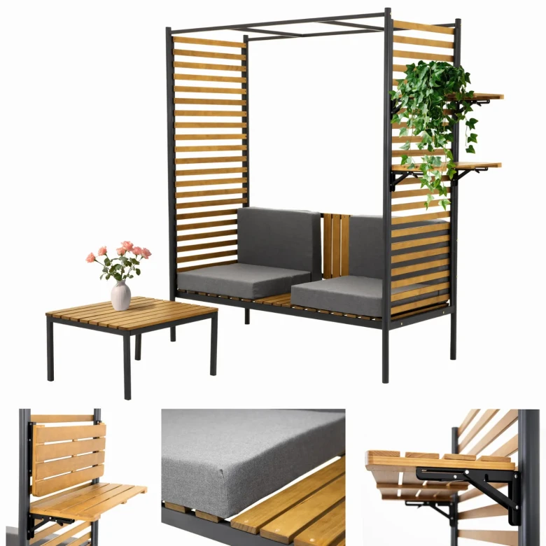 pergola-ogrodowa-zabudowana-zestaw-lawka-z-oparciem-stolik-drewniana-marka-jumi-caly-produkt.webp
