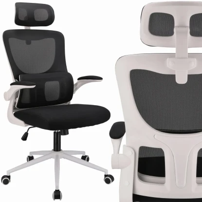 Fotel ergonomiczny biurowy ZEO - czarny