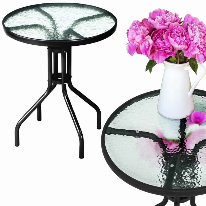 czarny-stolik-ogrodowy-60-cm-szklany-blat-do-kawy-i-dekoracji.webp