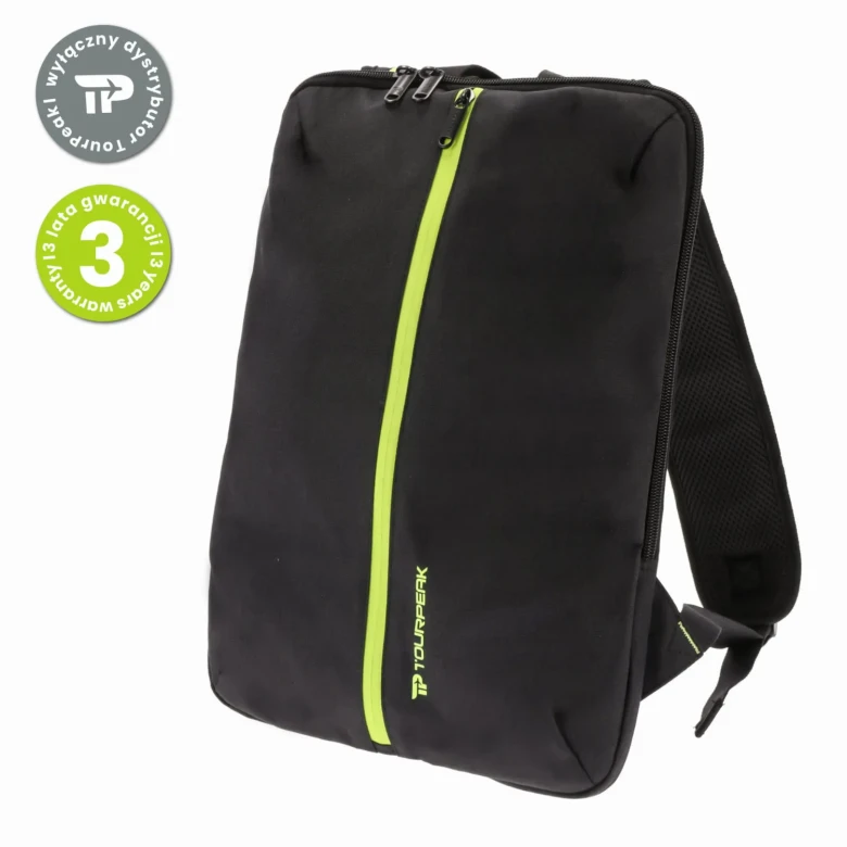 plecak-tourpeak-czarny-zielony-zamek-front-gwarancja-dystrybutor.webp