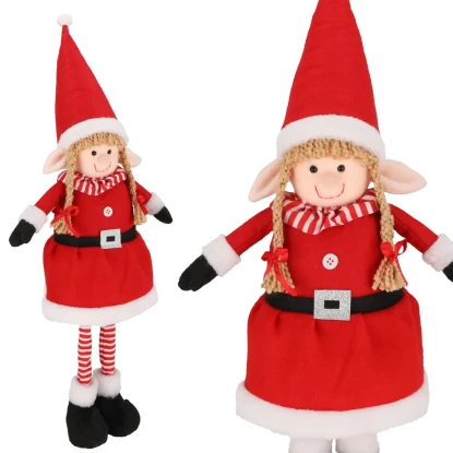 Elf świąteczny teleskopowy - 45-70 cm