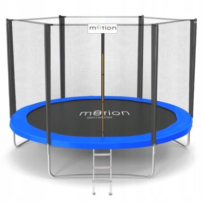 TRAMPOLINA ogrodowa MOTION FT8 / 244cm z drabinką
