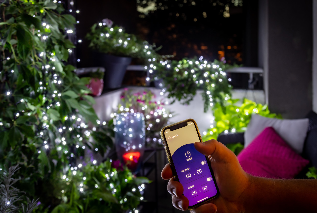 lampki led sterowane telefonem i illumination