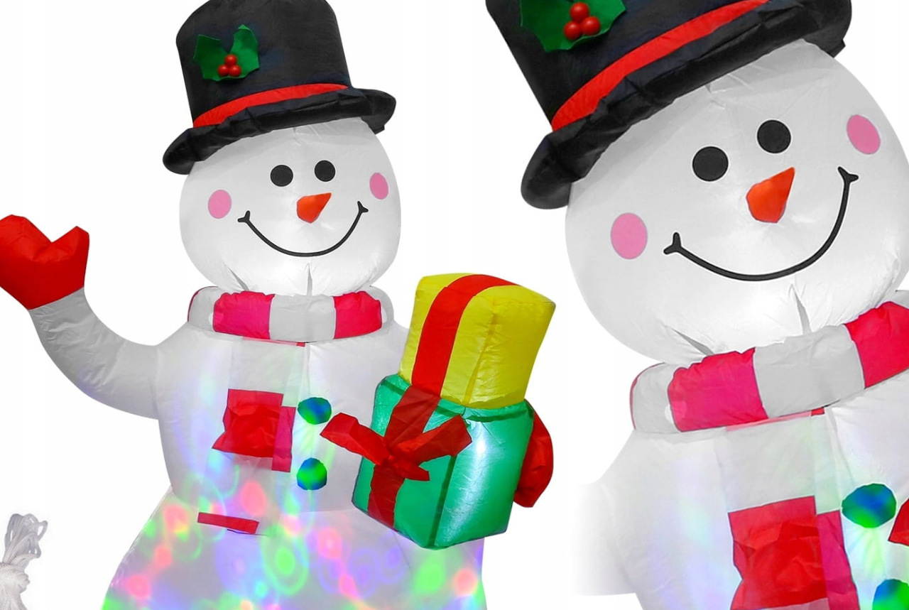 nadmuchiwany bałwan LED Jumi