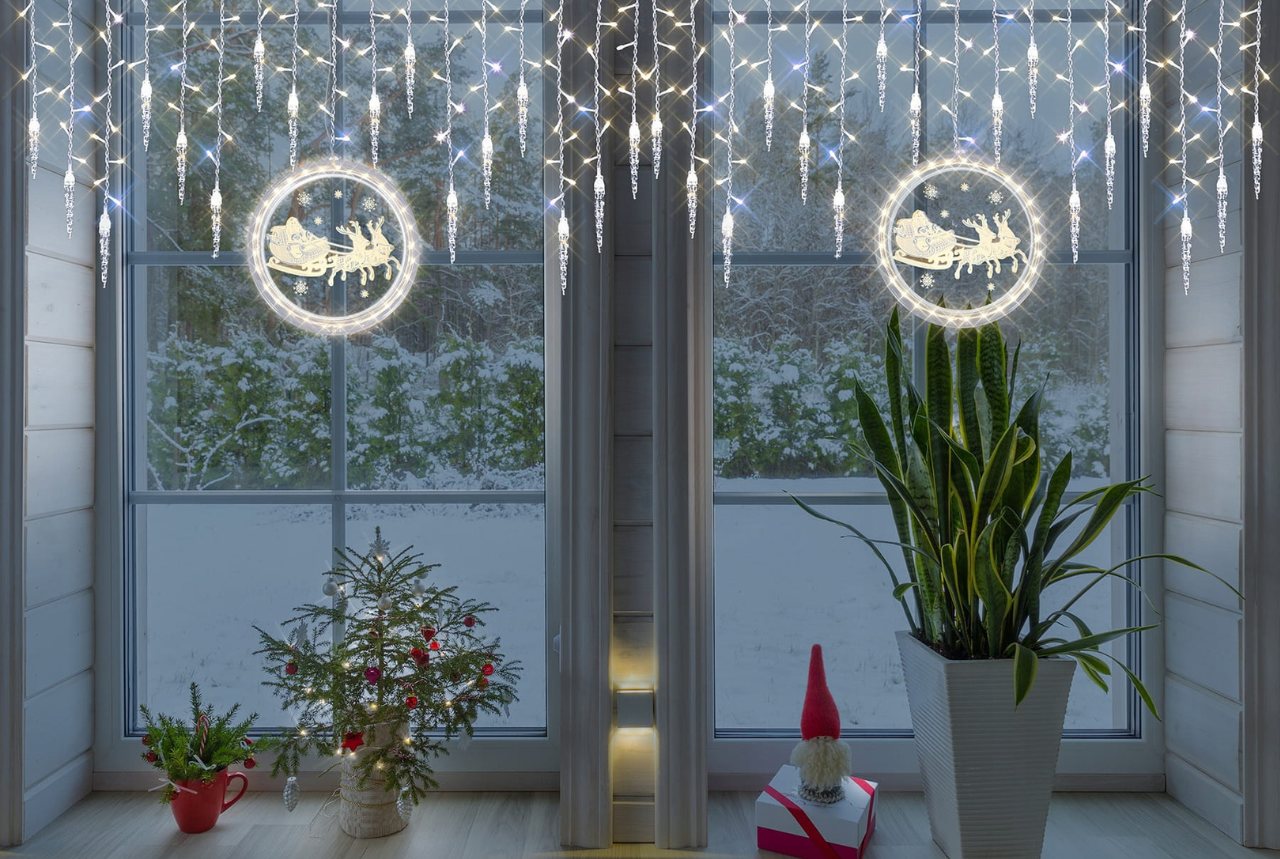 dekoracja świąteczna okienna sklep jumi.pl