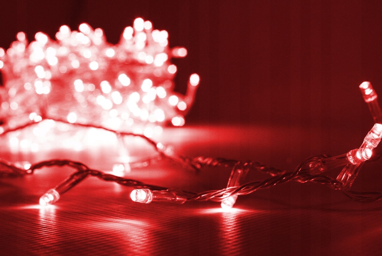 lampki choinkowe czerwone Jumi