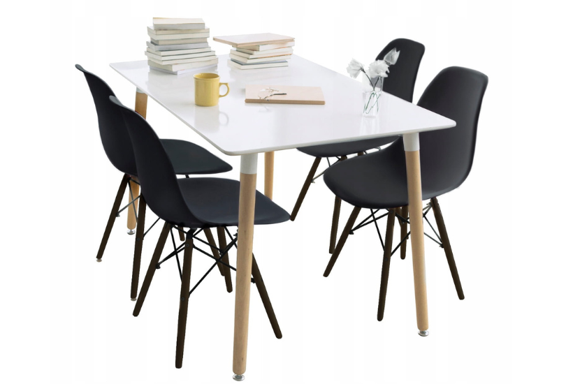 krzesło biurowe EVA czarne od Jumi