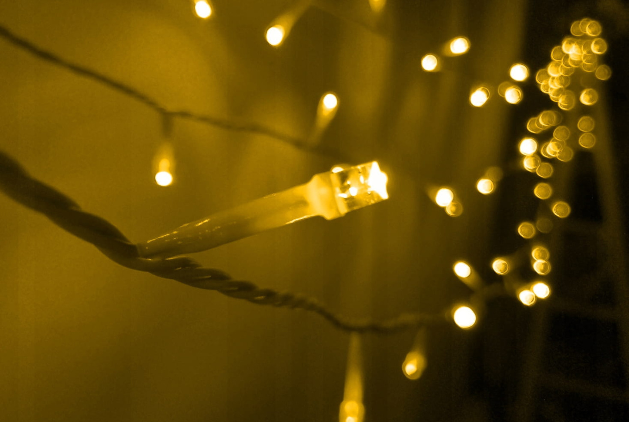 lampki choinkowe oświetlenie LED żółte sklep Jumi