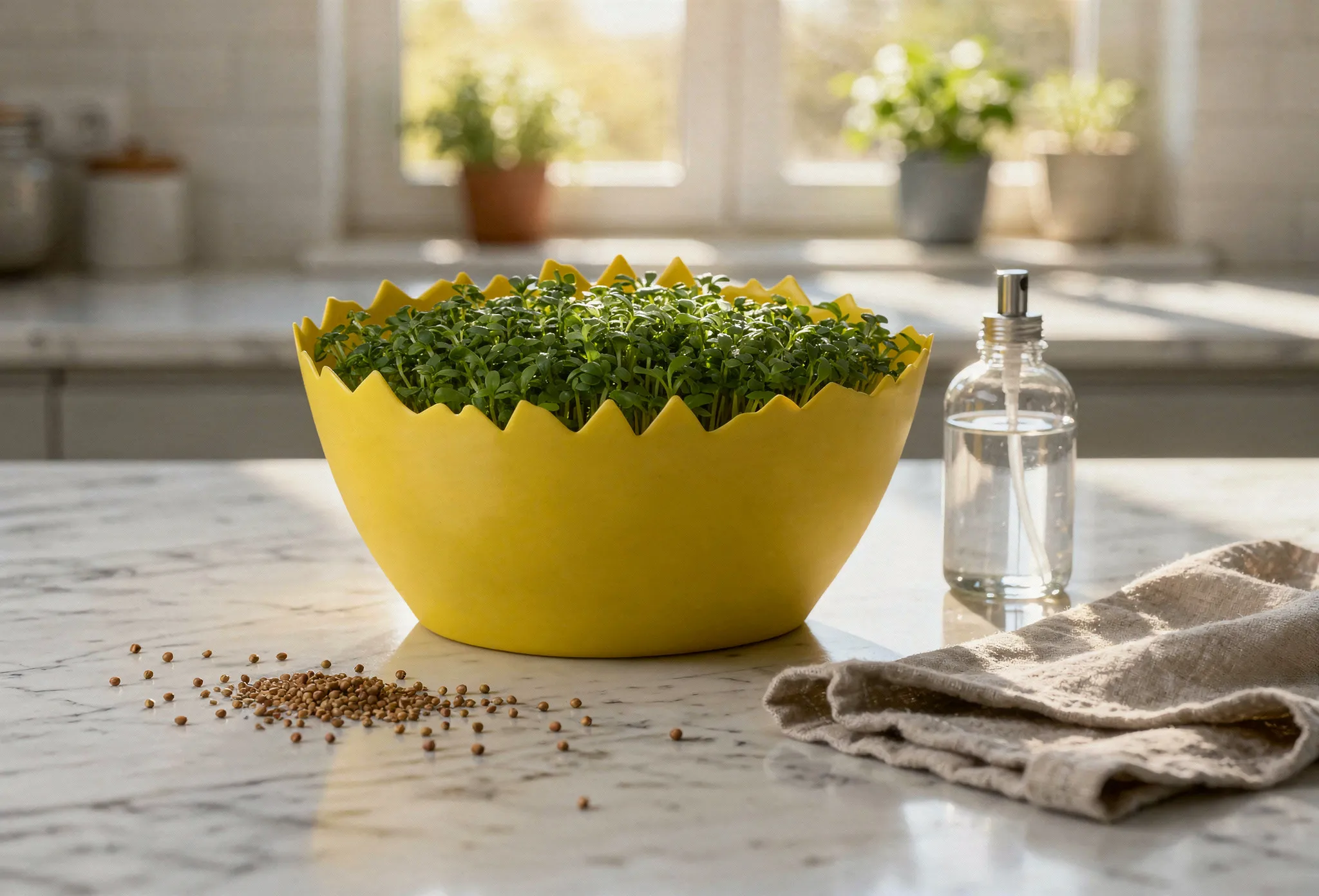 Kiełki i rzeżucha na Wielkanoc