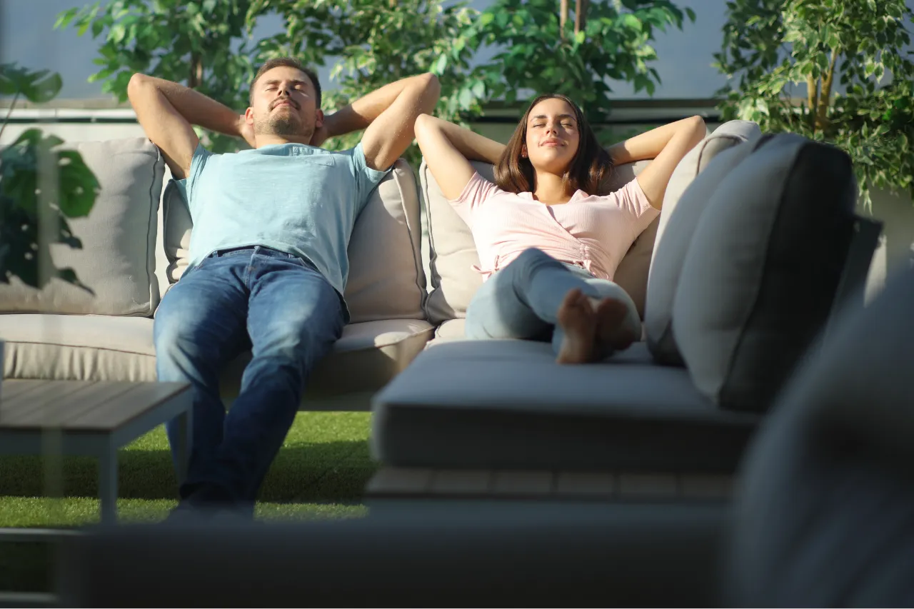 czas wolny w ogrodzie z jumi.pl