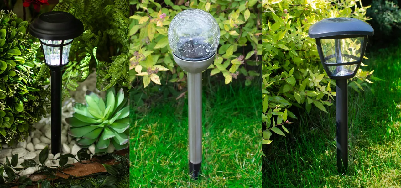 oświetlenie ogrodowe JUMI - lampy solarne, laterenki