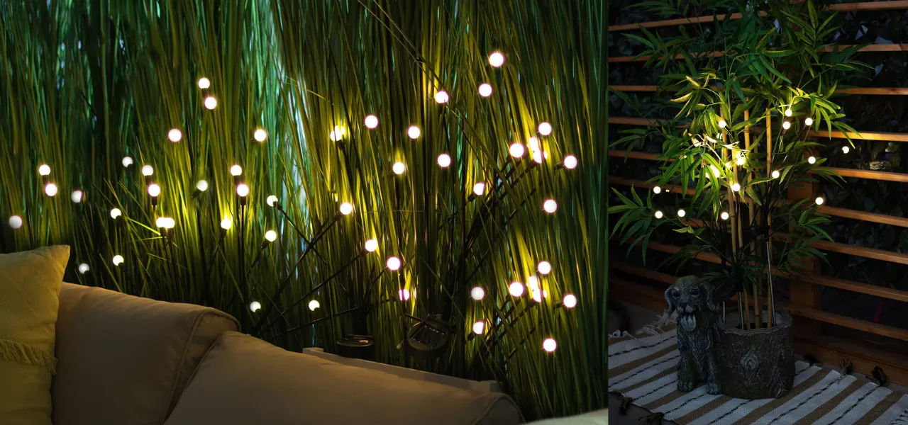 oświetl ogród/balkon z produktami JUMI! Lampki świetliki w doskonałej cenie!