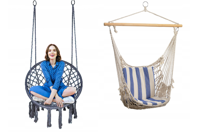 fotel brazyjlijski wiszący