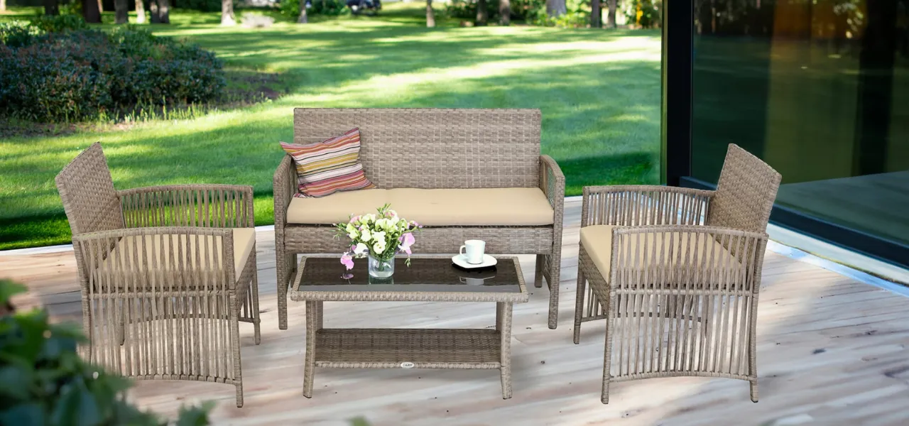 nowości do ogrodu - zestawy mebli ogrodowych