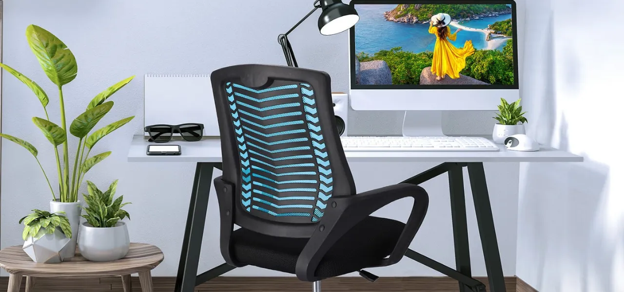 fotel obrotowy kolorowy dla ucznia