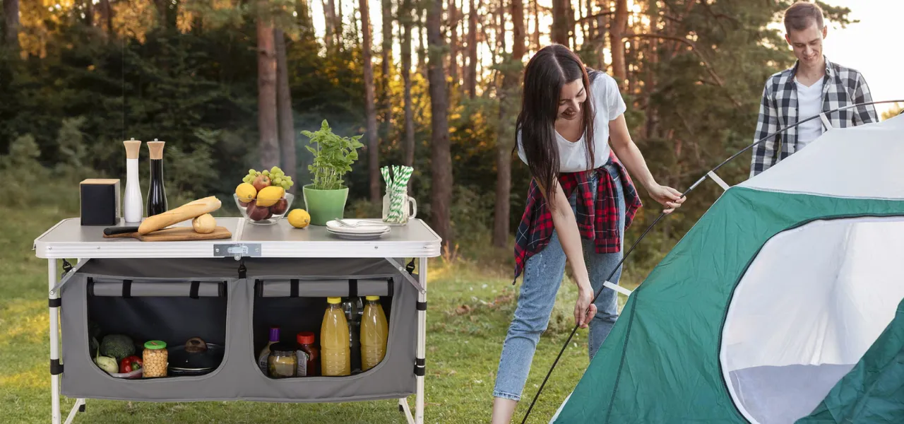 kuchnia turystyczna jumi - oferta specjalna, meble campingowe i inne