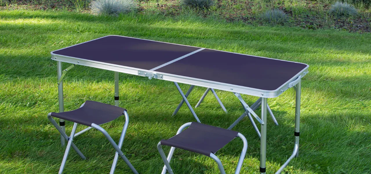 jumi oferta specjalna - zestaw mebli campingowych w niskiej cenie