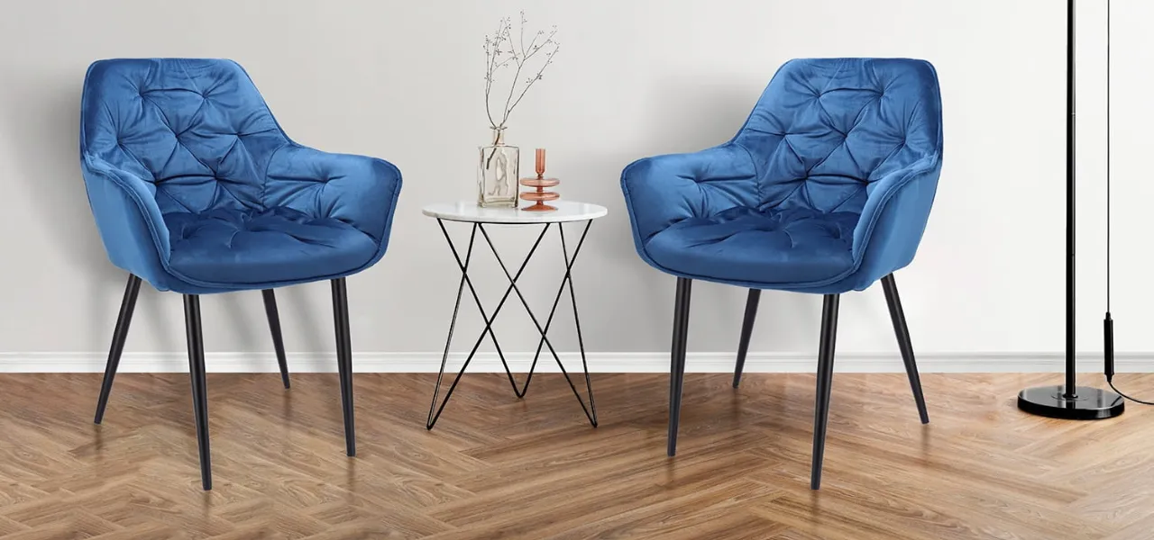 krzesła welurowe w jumi.pl - ulubieńcy naszych klientów