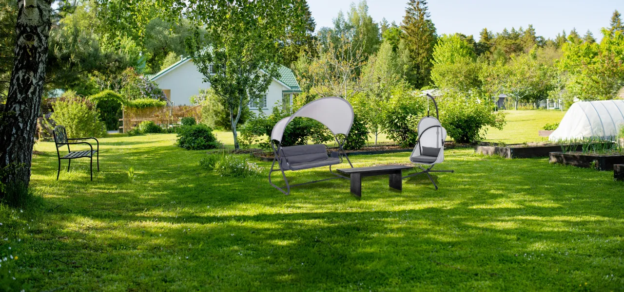 nowość w jumi - huśtawka ogrodowa, fotel składany i fotel wolnostojący 