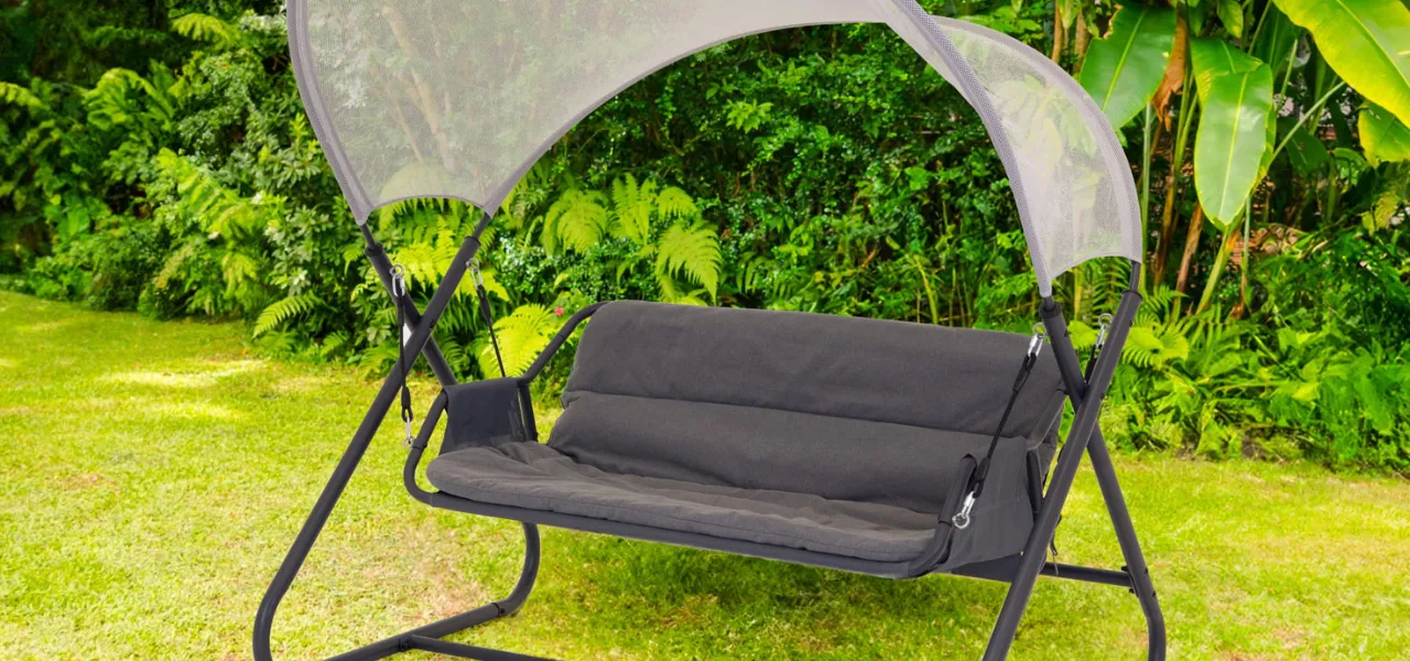 nowoczesna huśtawka ogrodowa w jumi.pl