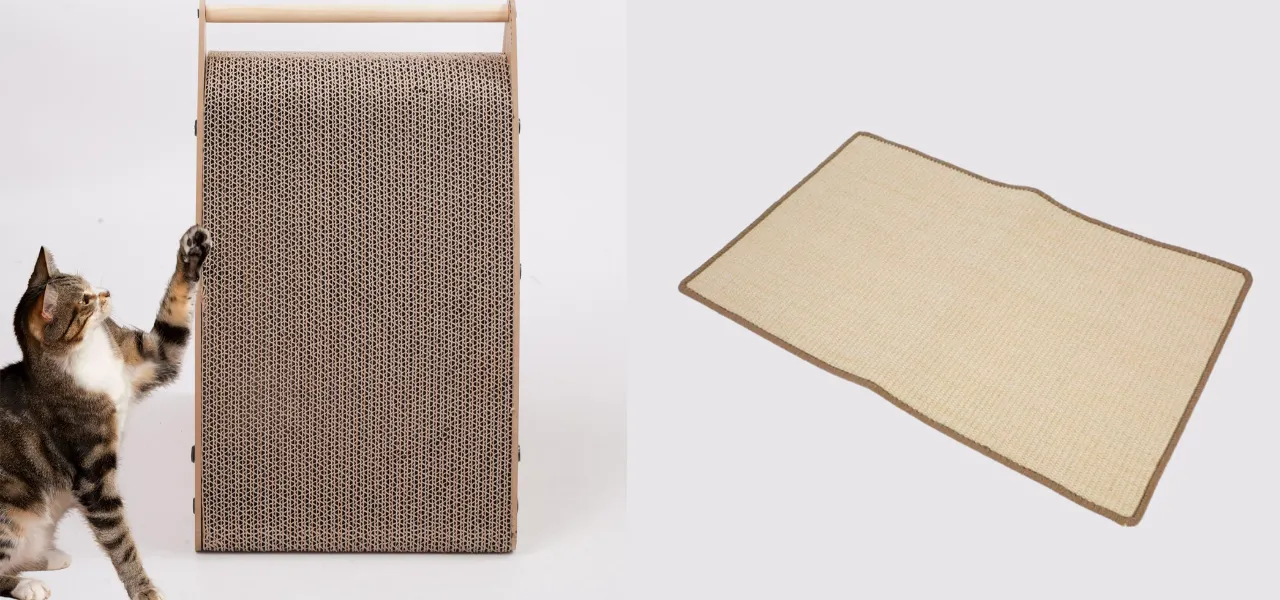 kocie drapaki wolnostojące i do zamontowania na meble - ochrona domu i zabawa dla kota w JUMI 