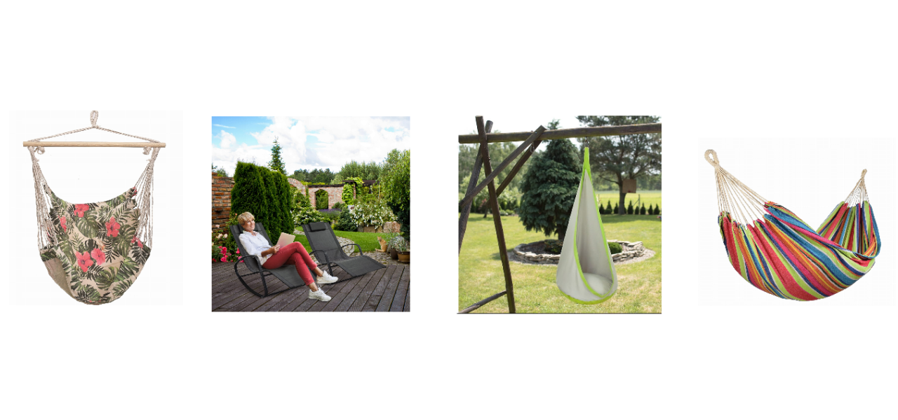 hamaki i huśtawki ogrodowe