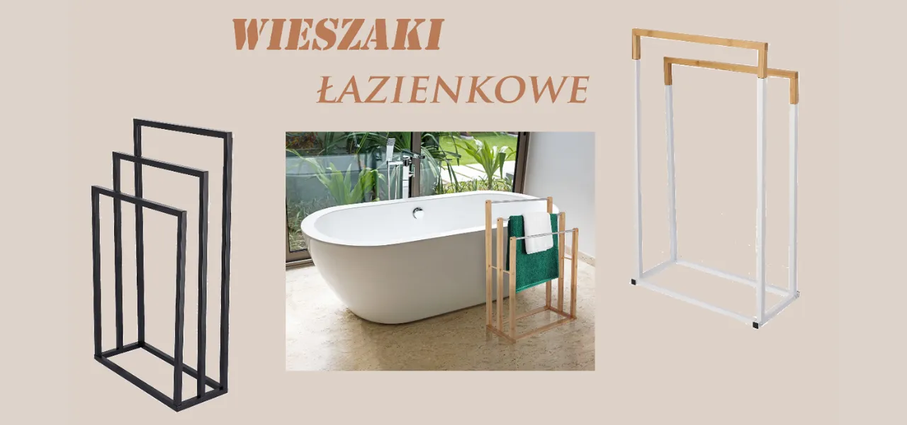 wieszaki łazienkowe Jumi