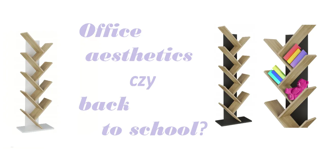 regał na książki Jumi